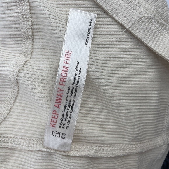 Free People Intimately XS TP Cream The Loop Open Front Zip Cuff Cardigan - Picture 8 of 14